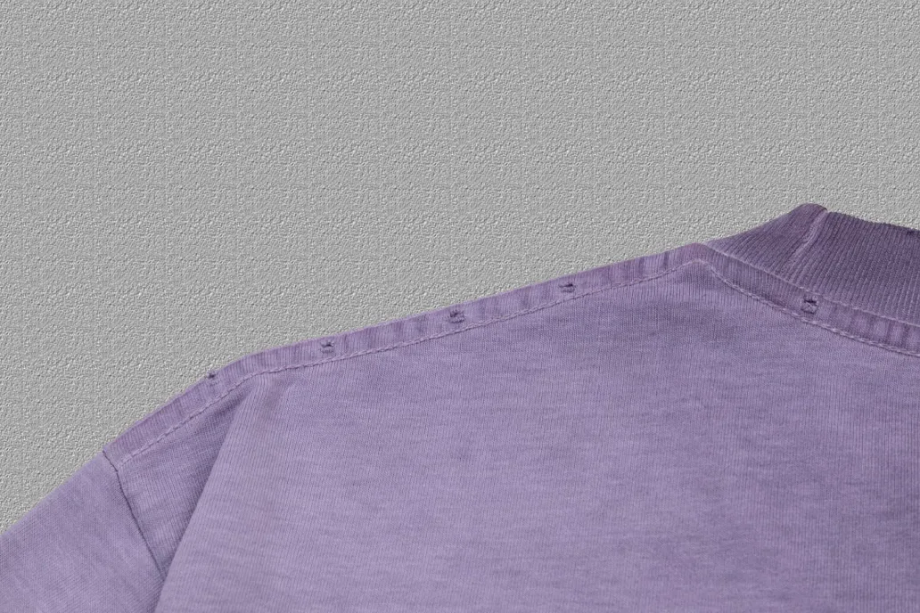 P90✨🔥 [balenciaga] 2026FW Paris Tape Letters Short Sleeve T-Shirt Premium 26s Double Yarn 300g Fabric Washed and sprayed with distressed process Color: Washed Brown Washed Purple Washed Gray Size: S M L XL 2XL